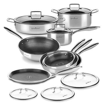 Rosmarino HexaPro 14-delni set posod s pokrovkami