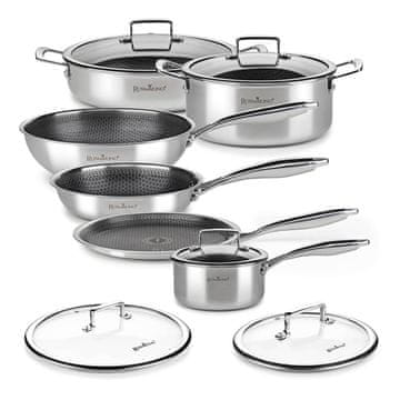 Rosmarino HexaPro 11-delni set posod s pokrovkami