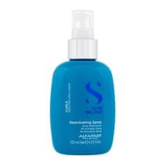 Alfaparf Milano Semi Di Lino Curls Reactivating Spray zaščitni sprej za kodraste in valovite lase 125 ml za ženske