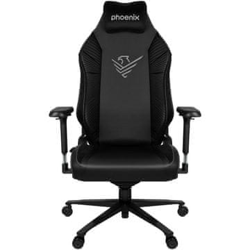 PHOENIX Stol Gaming Phoenix MONARCH R Črna