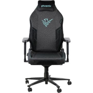 PHOENIX Stol Gaming Phoenix MONARCH Črna