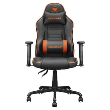 Cougar Stol Gaming Cougar Fusion S Črna Črn/Oranžen