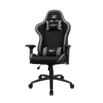Drift Stol Gaming DRIFT DR110BGRAY Črna Siva