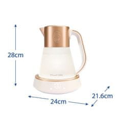 Russell Hobbs Calm grelnik vode, bel/zlat (27450-70)