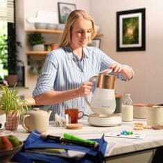 Russell Hobbs Calm grelnik vode, bel/zlat (27450-70)