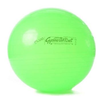 Ledragomma PEZZI GymBall, fluo zelena, škatla, 65 cm