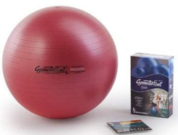 Ledragomma PEZZI žoga GymBall MAX, rdeča, škatla, 75 cm