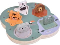 Small foot 3D sestavljanka z majhnim stopalom z živalskimi zvoki Safari