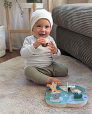 Small foot 3D sestavljanka z majhnim stopalom z živalskimi zvoki Safari