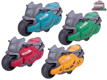 Motorno kolo 11 cm na vztrajniku - mešanica barv (rumena, modra, rdeča, zelena)