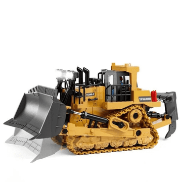 Smania Električni gradbeni stroj na daljinsko upravljanje (buldožer) PowerCrew | RC buldožer | Daljinsko voden buldožer