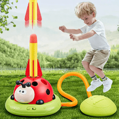 Smania  3-v-1 rotacijska igrača v obliki pikapolonice BuggySpin | Večnamenska otroška igrača | Družinska družabna igra