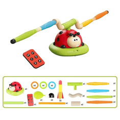 Smania  3-v-1 rotacijska igrača v obliki pikapolonice BuggySpin | Večnamenska otroška igrača | Družinska družabna igra