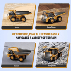 Smania Električni gradbeni stroj na daljinsko upravljanje (bager) PowerCrew | RC bager | Daljinsko voden bager