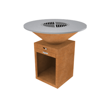 FLAME Zunanji žar / kurišče CORTEN ø 100 cm, rusty