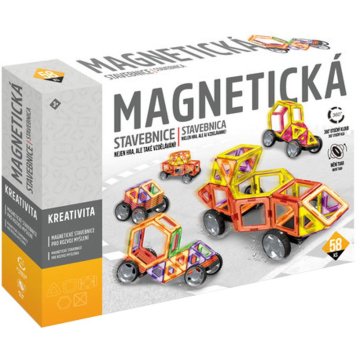 Alltoys Magnetni gradbeni set 58 kosov