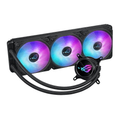 ASUS ROG Ryujin III 360 ARGB Extreme White Edition vodno hlajenje za procesor, trije 120mm ARGB ventilatorji, Aura Sync, belo