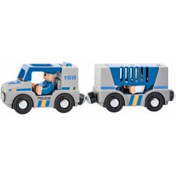 Woody 102190795 Policija za usposabljanje 4 kosov