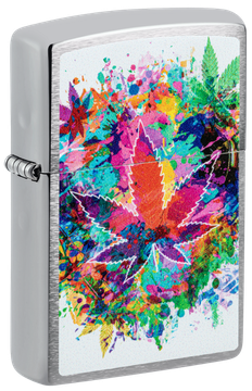 Zippo vžigalnik 60.006.901 Colorful Cannabis