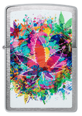 Zippo vžigalnik 60.006.901 Colorful Cannabis