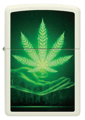 Zippo vžigalnik 60.006.900 Cannabis, Glow in the Dark