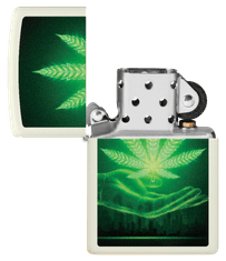 Zippo vžigalnik 60.006.900 Cannabis, Glow in the Dark