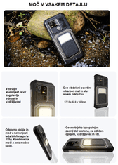 AGM G3 Pro odporni pametni telefon 12GB (+12GB) / 512GB, Termo kamera, baterija 10.000 mAh