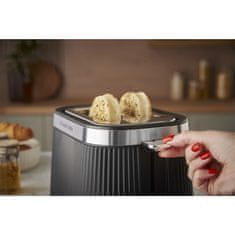 Russell Hobbs Brontë 2S opekač, črn (26760-56)