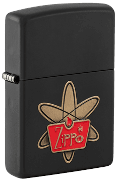 Zippo 48920 vžigalnik Zippo Atom, Black Matte