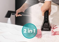 Hisense HSSC07A večnamenski parni čistilnik