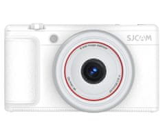 SJCAM ZV200 digitalni fotoaparat, 5K Ultra HD+, 80MP, 16x digitalni ZOOM, AUTO fokus, 9 PRESET načinov, +dodatki, bel