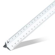 Aristo Trirobno ravnilo blister Merilo 1:2,5 :5 :10 :20 :50 :100