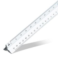 Aristo Trirobno ravnilo blister Merilo 1:100 :200 :250 :300 :400 :500