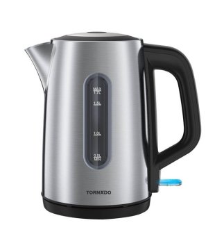 Tornado Grelnik vode 1,7L, 1850-2200W nerjaveče jeklo