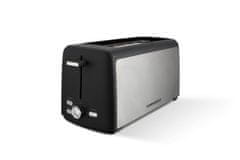 Tornado Toaster 4 kruhki z dolgima režama 1400W, 7 nivojev zapečenosti