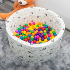 Aga Suhi bazen 90x40 cm z žogicami Panda