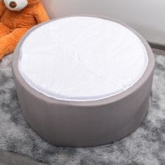 Aga Suhi bazen 90x40 cm z žogicami Sivi