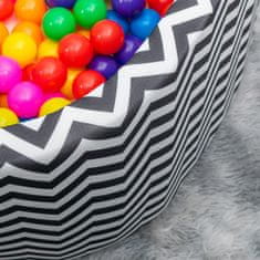 Aga Suhi bazen 90x40 cm z žogicami ZigZag