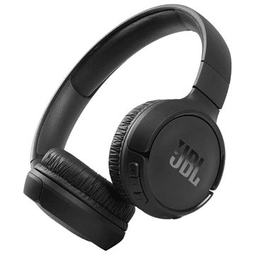 JBL Tune 510BT, črne, brezžične slušalke