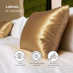Svilanit Silk Pillow prevleka za blazino, 50x70, Caramel Queen (24255)