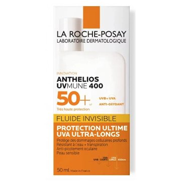 La Roche - Posay Fluid za sončenje SPF 50+ Anthelios UVMune 400 (Invisible Fluid) 50 ml