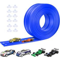 JOJOY® Steza za avtomobilčke, Dirkalna proga, Avtomobilska proga, Hitrostna steza (5 m) | BLUETURBO