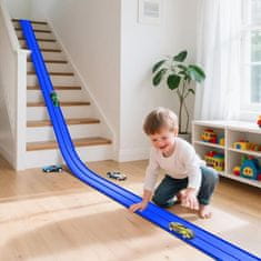 JOJOY® Steza za avtomobilčke, Dirkalna proga, Avtomobilska proga, Hitrostna steza (2 x 5 m) | B2LUETURBO
