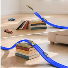 JOJOY® Steza za avtomobilčke, Dirkalna proga, Avtomobilska proga, Hitrostna steza (2 x 5 m) | B2LUETURBO