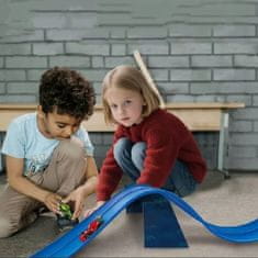 JOJOY® Steza za avtomobilčke, Dirkalna proga, Avtomobilska proga, Hitrostna steza (2 x 5 m) | B2LUETURBO