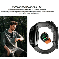 AGM Legion Pro športna pametna ura GPS, 5ATM, IP67, MIL-STD-810H - črna