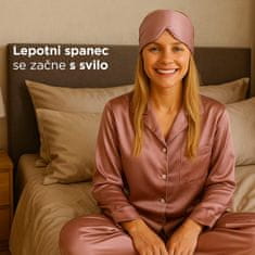 Svilanit Svilena spalna maska, Rose Queen (24252)