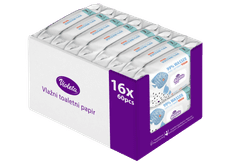 Violeta Water Care vlažni toaletni papir, 960 robčkov