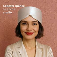 Svilanit Svilena spalna maska, White Queen (24249)