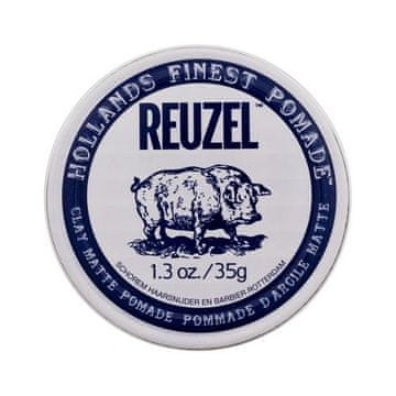 Reuzel Hollands Finest Pomade Clay Matte Pomade mat glinena pomada za lase